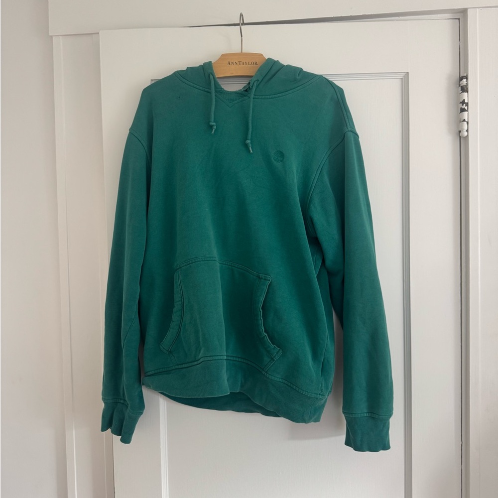 Green timberland hoodie perf for st Patrick’s day